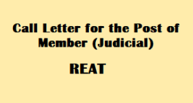 Call Letter- Member-REAT